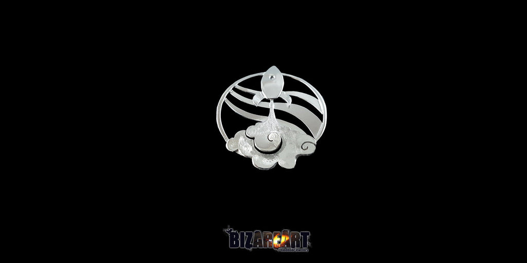 Sterling Silver Rocket Pendant