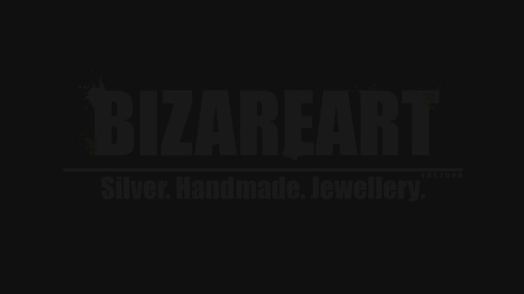 360-degree rotating video of the 63g handcrafted silver statement bracelet catching the light.